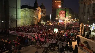 Belgrade gives Putin a rousing welcome