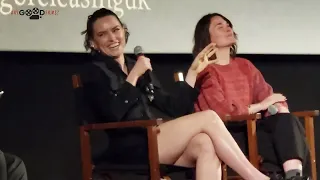 Daisy Ridley & director Rachel Lambert discuss their new film,  'Sometimes I Think About Dying'