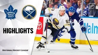 Баффало - Торонто / NHL Highlights | Maple Leafs @ Sabres 11/29/19