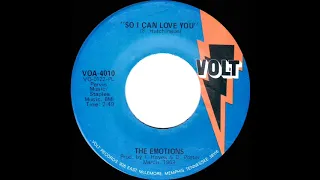 1969 HITS ARCHIVE: So I Can Love You - Emotions (mono 45)