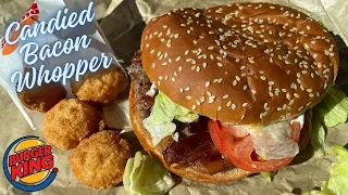 Burger King: Candied Bacon Whopper & Cheesy Tots Review