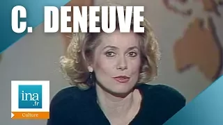 Catherine Deneuve "Je ne suis pas toujours habillée par Saint Laurent" | Archive INA