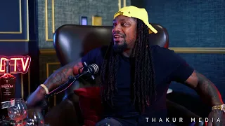 Marshawn Lynch talking about Bear Grylls (Links in the description