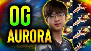 OG vs AURORA - 8 RAPIERS! - GROUP STAGE 2 - DREAMLEAGUE SEASON 22 DOTA 2