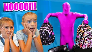 PRIMER DIA DE COLE Y EL HOMBRE INVISIBLE SE LLEVA LAS MOCHILAS ITARTE VLOGS