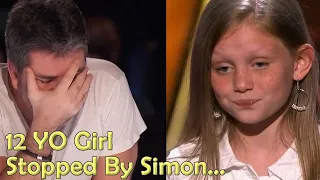 12 YO Girl STOPPED By Simon... SEE WHAT HAPPENS