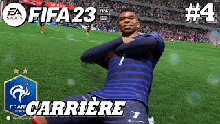 FIFA 23 MODE CARRIÈRE: 1er Match en Équipe National avec la FRANCE - PSG & KYLIAN MBAPPÉ #4