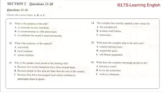 6 2 2018  IELTS LISTENING PRACTICE TEST WITH ANSWERS