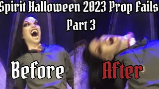 Spirit Halloween 2023 Prop Fails 3