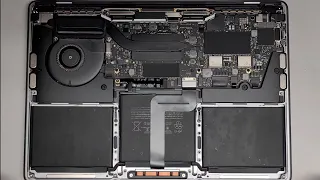 13" Inch 2020 MacBook Pro A2289 Disassembly Liquid Damage Logicboard Motherboard Removal Repair