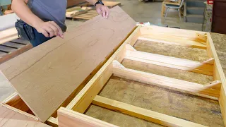 Process of Handmade Customized Pine Wood Sofa Manufacturing / 手工松木沙發製造 - Taiwan Sofa Factory