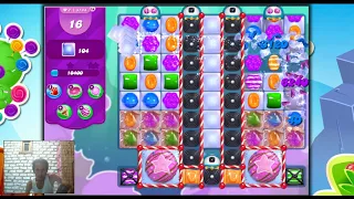 Candy Crush Saga Level 3744, Sugar Stars - No Boosters