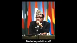Mobutu parlait vrai.