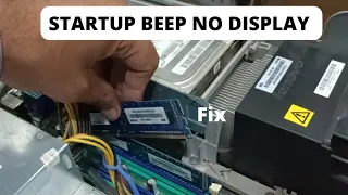 Lenovo Pc Startup Beep Sound No Display Solution - Q45 C2D DDR3 Ram Startup Beep No Display Repair