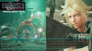 PS5 Final Fantasy 7 Rebirth Demo - Frame Rate Test (Graphics vs Performance)