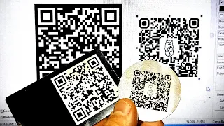 QR code - 2 способа. Как добавить картинку в QR code