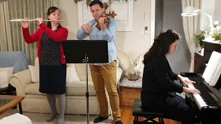 The Old Rugged Cross - The Lau Trio (piano, violin, flute)