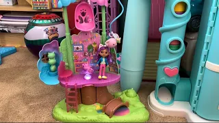 Gabby’s Dollhouse Kitty Fairy’s Garden Treehouse Toys Review Playset