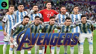 LA SCALONETA MODO AVENGERS| Selección Argentina| Mundial #futbol #argentina #deportes #equipo