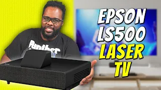 Epson LS500 Laser TV - The Best 4K Gaming Laser TV