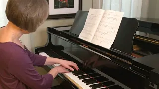 WHITE DAISY piano solo by Anne Crosby Gaudet