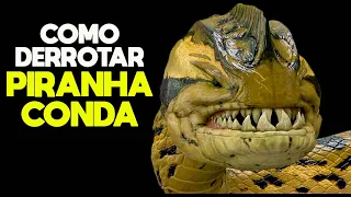 Como Derrotar O MONSTRO HIBRIDO de PIRANHACONDA