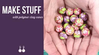 Little Polymer Clay Projects Using Canes