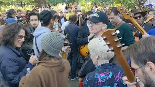 "Girl" and "Woman"- John Lennon's 82nd Birthday at Strawberry Fields, NYC( Unedited). 10/09/2022