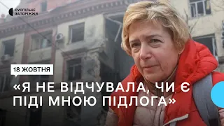 Наслідки масованого ракетного обстрілу Запоріжжя. П'ятеро людей загинули та п'ятеро поранені