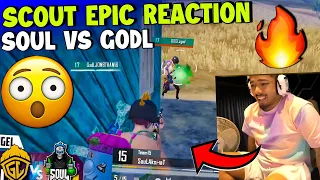 Scout Epic Reaction on SouL Wipe GodL in Seconds💛🚀😨