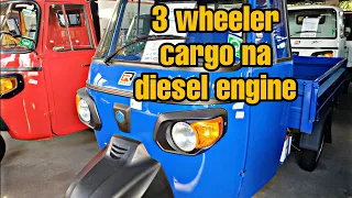 Piaggio Ape Xtra Dlx Cargo diesel engine/srp 248k