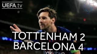 TOTTENHAM 2-4 BARCELONA #UCL HIGHLIGHTS