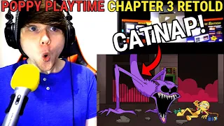 Poppy Playtime Chapter 3 RETOLD - Fera Animations REACTION!