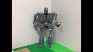 Lego Iron Giant Moc & Stop Motion