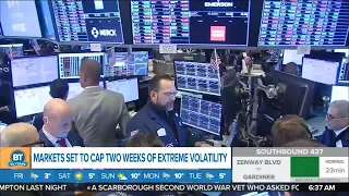 Business report: 2 weeks of extreme volatility on the markets