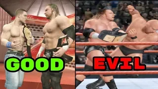 5 Superstars Who Were GOOD & EVIL In WWE Games