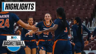 Illinois at Ohio State | Big Ten Women's Basketball | Highlights | Jan. 6, 2022