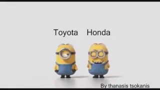 Toyota VS honda... (minions)