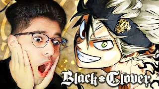 FIRST TIME Reacting to BLACK CLOVER Openings! (1-13)