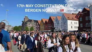 Norway's Constitution Day 17th May 2024 - Live from Bergen #4k #hd #norway #bergen #17mai #nordics