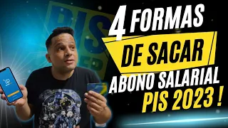 4 Formas de Como sacar o abono salarial, PIS em  2023 !!!