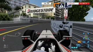 F1 2006 PS2 Career Mode (Hard) - S02 Monaco - Qualify