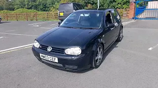 Lot 79  - 2003 Volkswagen Golf V6 4Motion (MkIV)