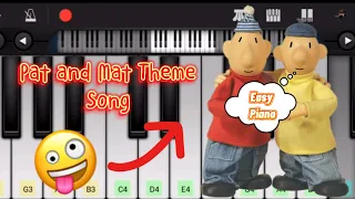 Pat and Mat Theme Song (A je To) Perfect Piano Tutorial