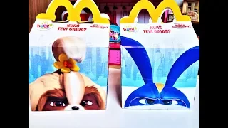 Тайная Жизнь Домашних Животных 2. The Secret Life of Pets McDonald's Happy Meal. Макдональд Хеппимил