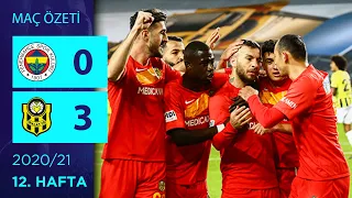 ÖZET: Fenerbahçe 0-3 Y. Malatyaspor | 12. Hafta - 2020/21