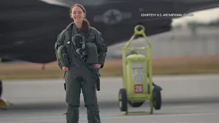 Kentucky woman becomes Air National Guard's first female F-35 pilot