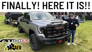 FIRST EVER- 2024 GMC SIERRA HD AT4X and AT4X AEV Edition!