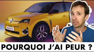 NOUVELLE RENAULT 5 100% électrique - Il y a des trucs qui vont pas et ça me fait très peur !