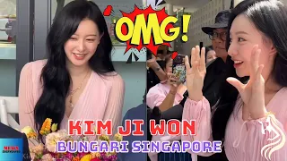 Jiwon Kim...Singapore Bulgari | Kim Ji-won’s recent photos | Jiwon Kim meeting [sub eng]